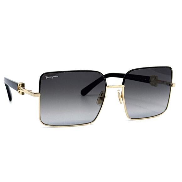 New, SALVATORE FERRAGAMO Sunglasses SF302SL 703, Authentic main image 6
